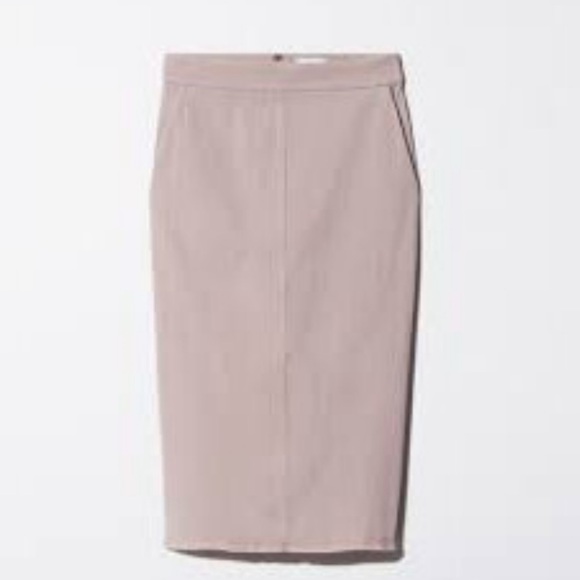 Wilfred Dresses & Skirts - ARITZIA WILFRED Tan/Blush Pencil Skirt